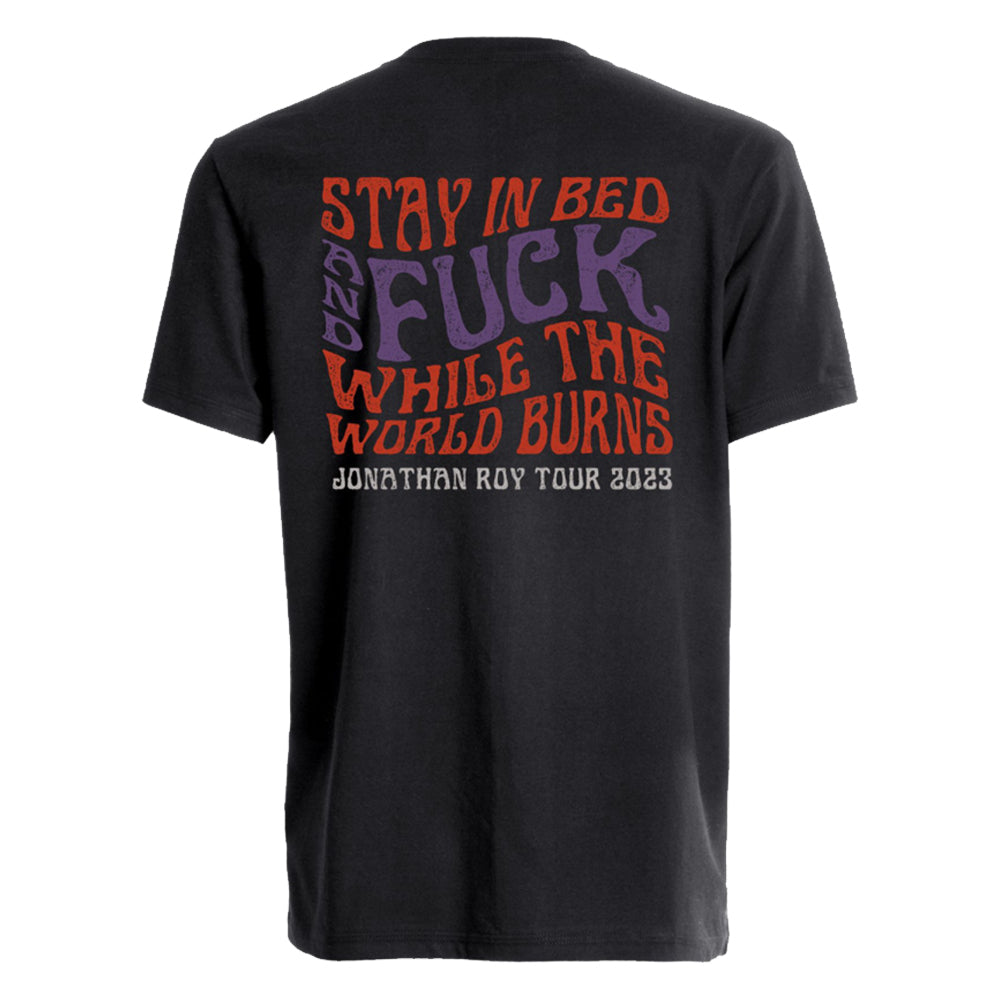 Stay In Bed T-Shirt (Black)